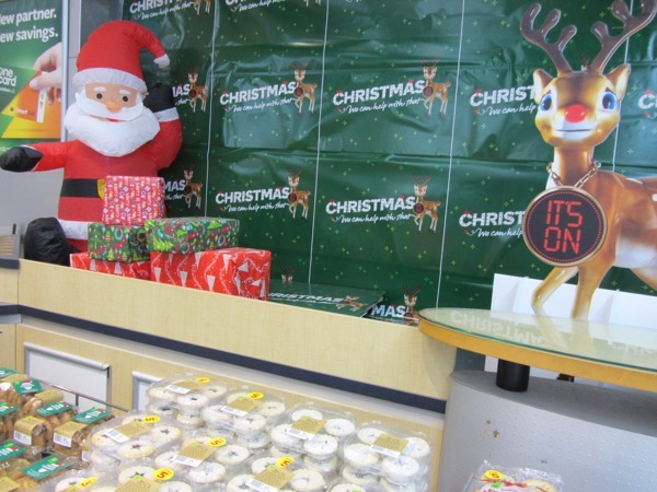 Santa deer