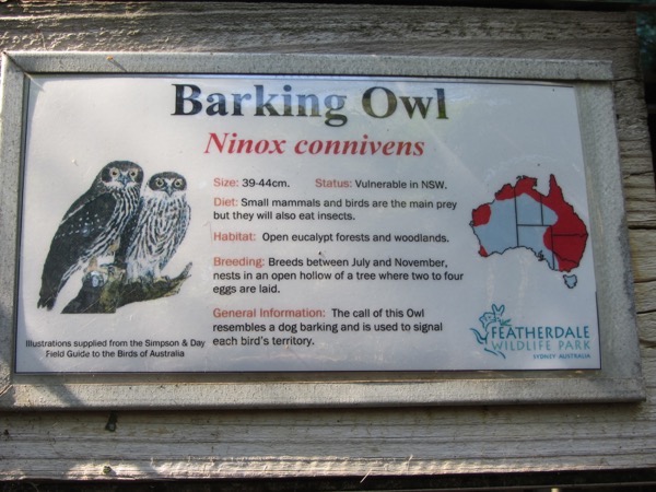 Barking sign