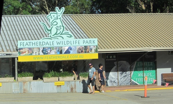 Featherdale entrance
