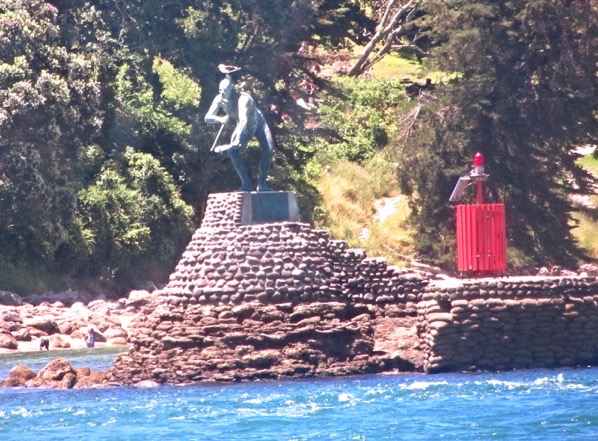 Harbor statue