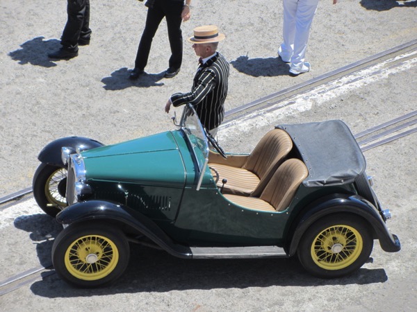 Green car