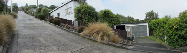 Street facing right